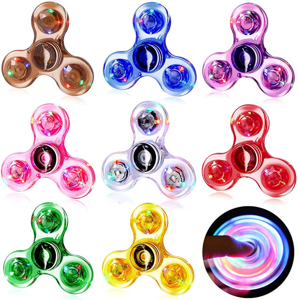 Fidget Spinner com Luz